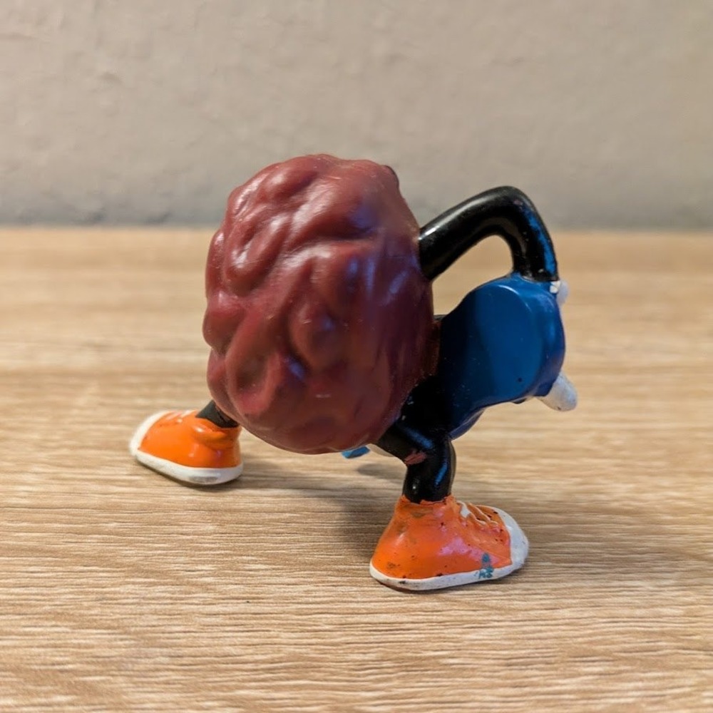 VTG California Raisins 1988 PVC Figure Blue Electric Guitar Applause 2" - Picture 3 of 10